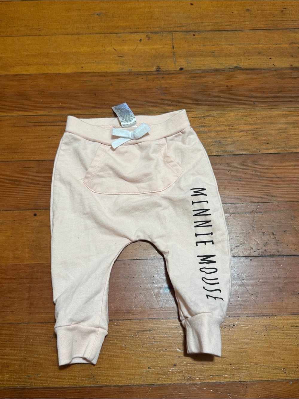 Disney Light Pink Minnie Mouse Jogger Pants